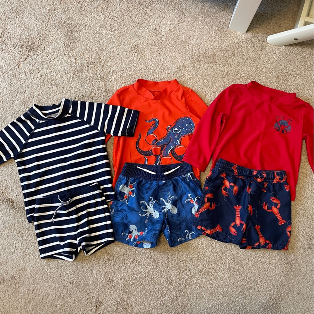 Baby Boy Swim Suits - 18M